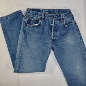 Levis Vintage 501 Original Straight Leg Jeans